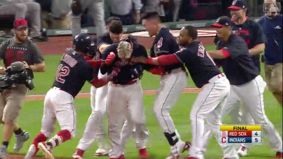 Cleveland Wins On Walk-Off Error With Sacrifice Bunt