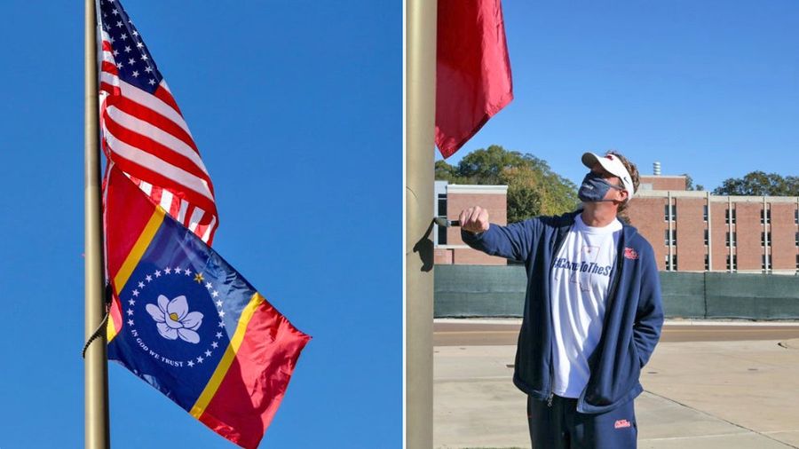 New state flag finally flies over Ole Miss months after SEC, NCAA pressure