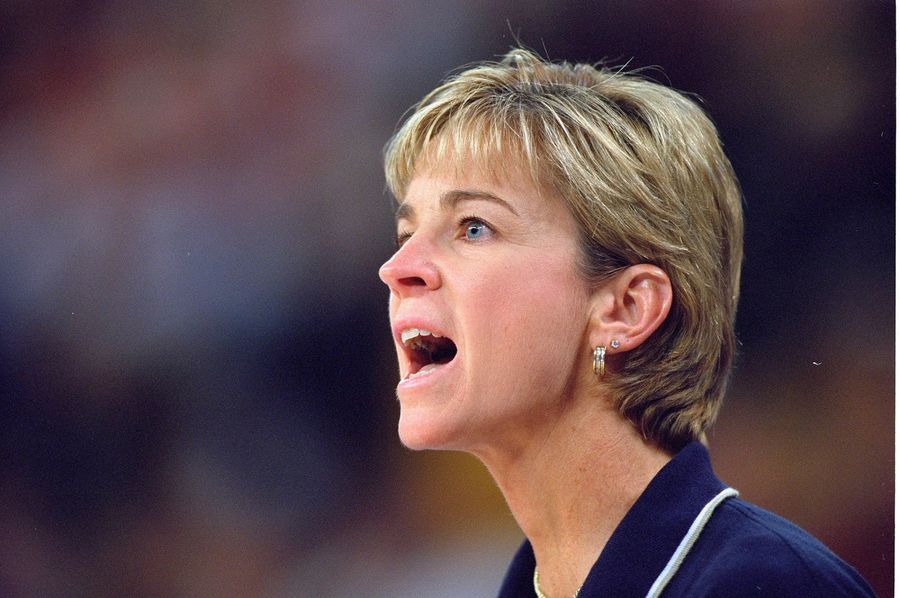 Georgia Tech coach Nell Fortner thanks the NCAA for telling on themselves