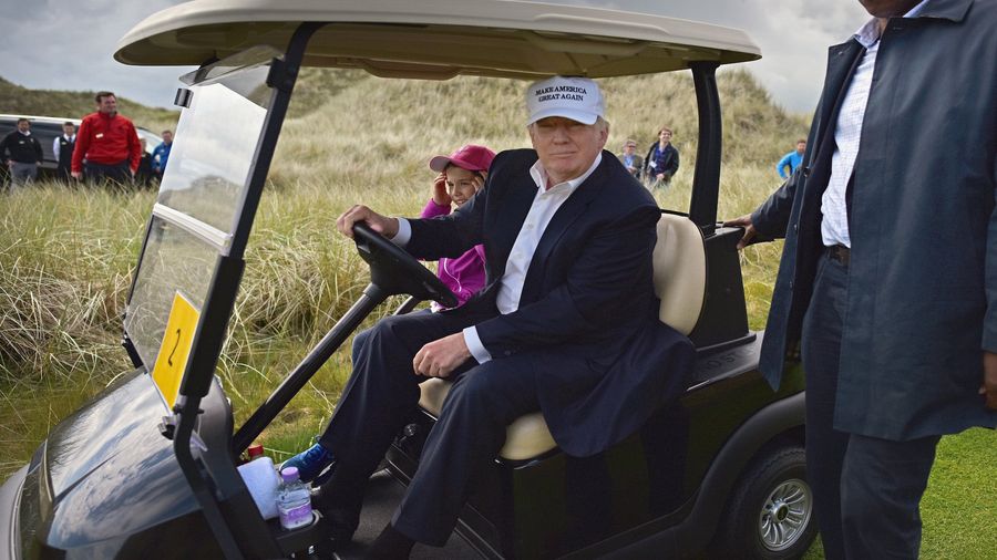 Donald Trump Clears Time In His Busy Schedule To Complain About <i>Golf</i> Magazine Being Fake News<em></em>