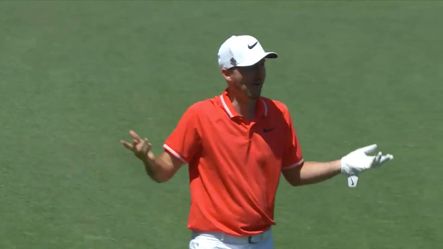 Russell Henley Explodes Hole With Eagle Shot From 185 Yards Away