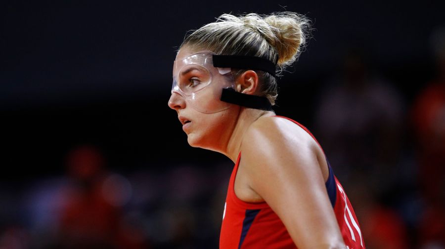 Right On Cue, Elena Delle Donne's Back Is All Screwed Up