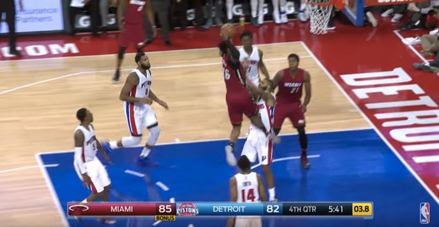 James Johnson Did A Dunk Murder