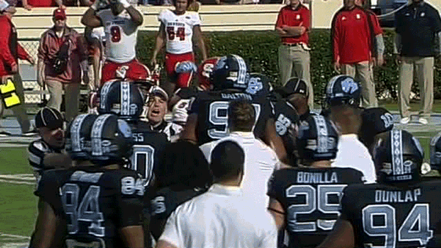 NCSU & UNC Launch Bench-Clearing Brawl