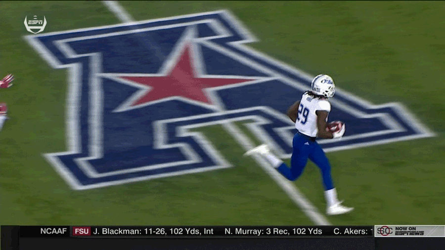 Tulsa TD Taken Off Board After Premature &quot;Celebration&quot; [Update]