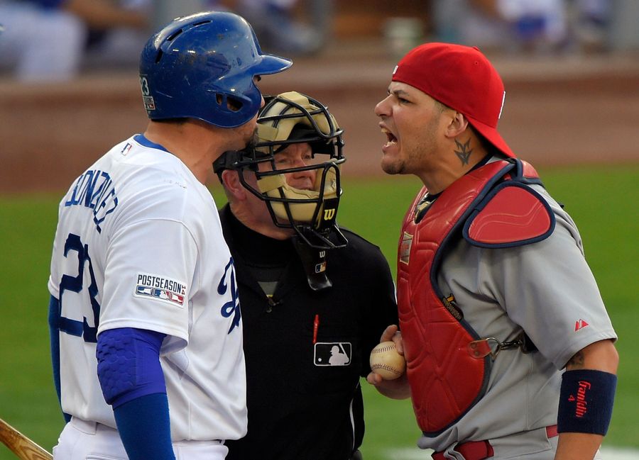 Report: Yadier Molina Will Be Fined, Not Suspended, For Pushing Umpire