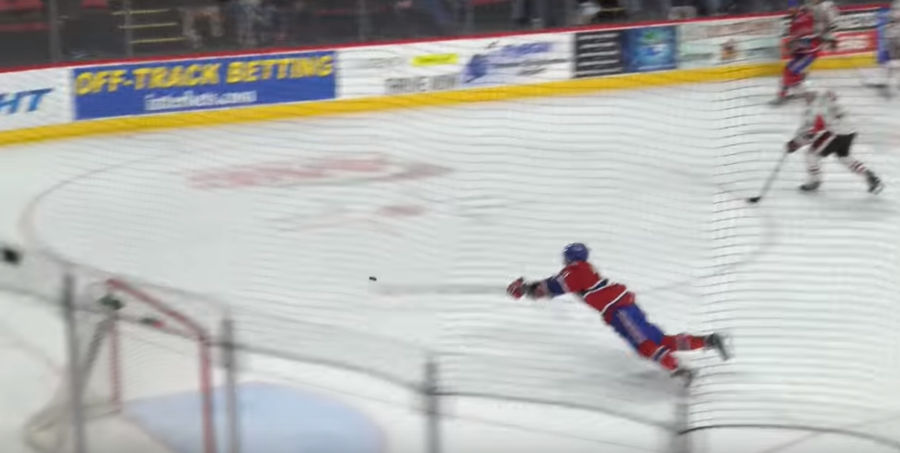 Look At This Incredible, Diving Open Net Save