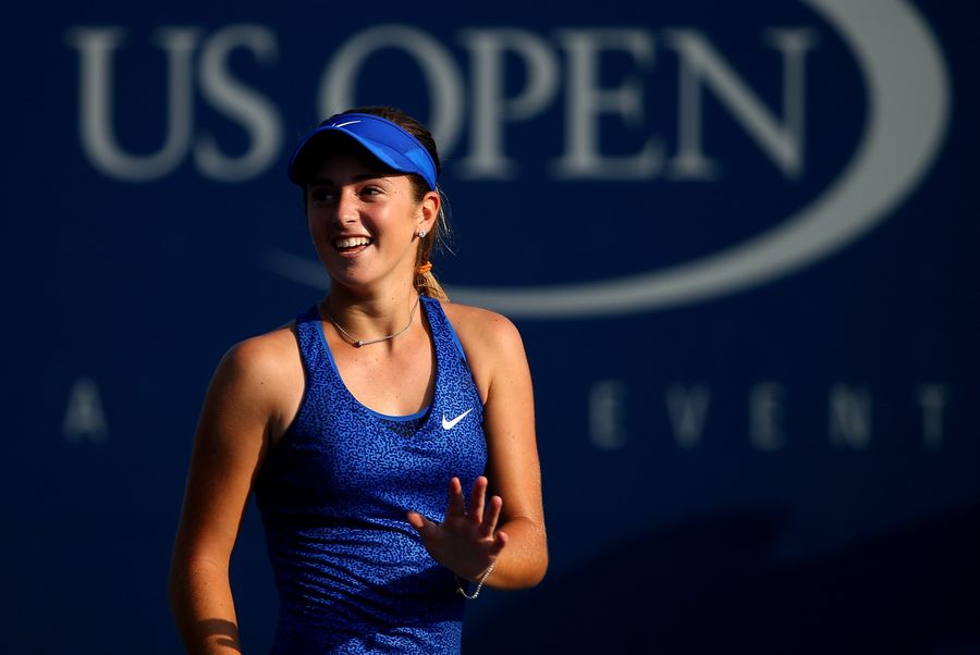 15-Year-Old Catherine Bellis Upsets 12-Seed At U.S. Open