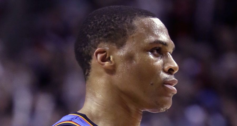 Russell Westbrook Literally Got A Dent In His Face