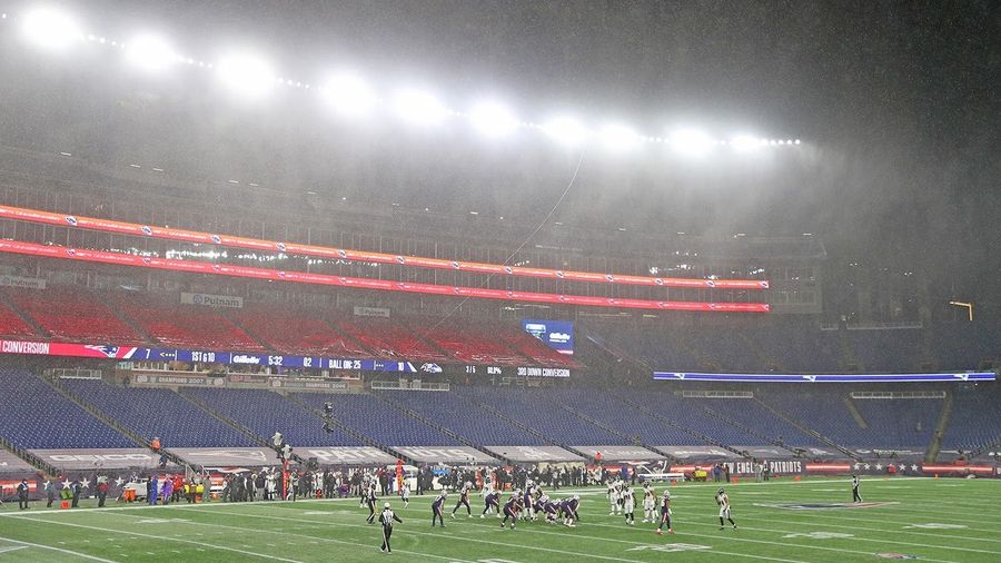 Sunday Night Football: Naked in the rain