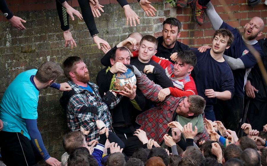 The Royal Shrovetide Football Game Is A Very Dumb, Very English, And Very Good Sport