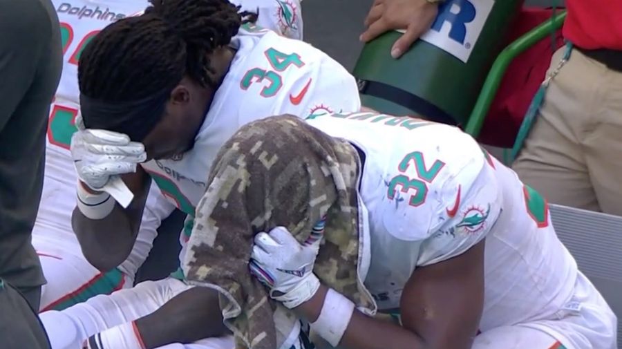 Kenyan Drake Experienced The Full Spectrum Of Emotions In The Dolphins' Nutty Overtime Win