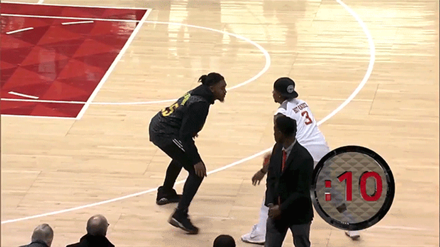 Forcing Hawks Fans To Try And Guard Hot Sauce Is Very Cruel And Very Funny