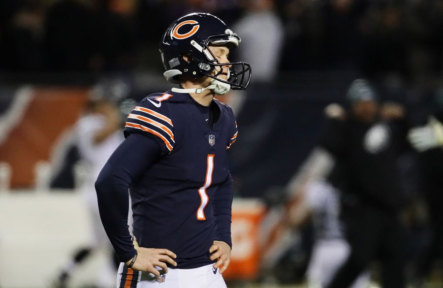 The Bears' Search For A New Kicker Has Already Gotten Pretty Sad