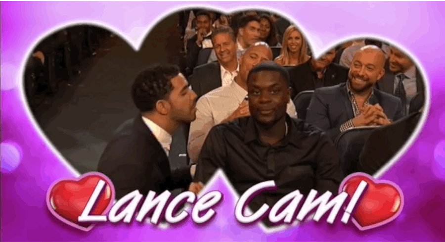 Drake Blowing In Lance Stephenson&#39;s Ear