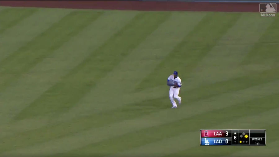 Pity The Poor Man Who Tries To Run On Yasiel Puig