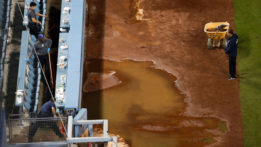 Flood Of Shit Ends Spring Training For Dodgers