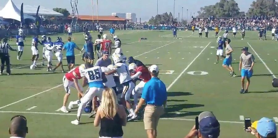 The Rams And Chargers Did Some Fightin&#39;