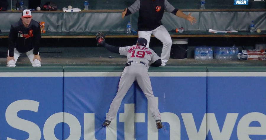 Jackie Bradley Jr.'s Latest Insane Feat Is Robbing A Walk-Off Dong