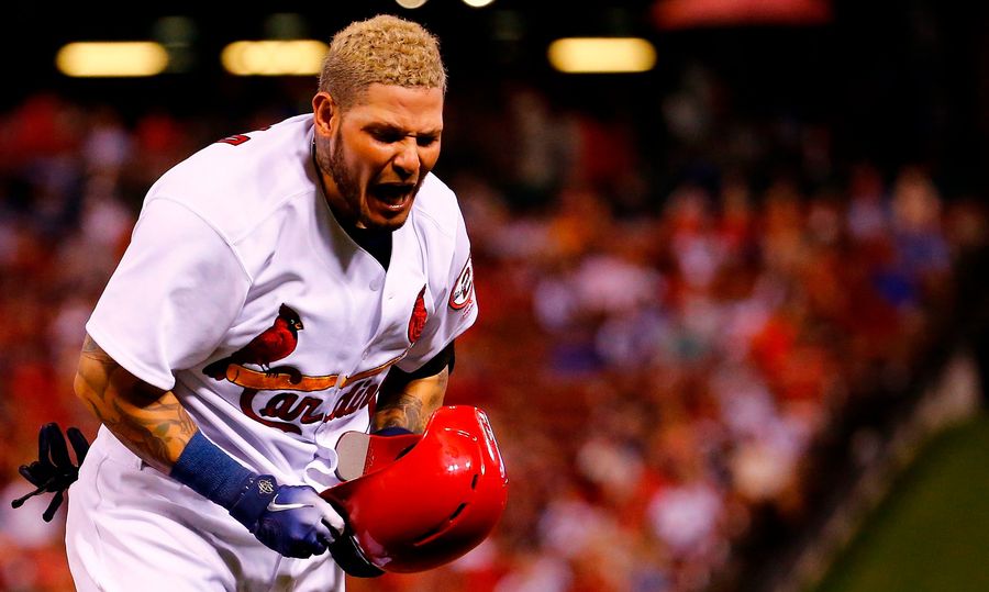 Sensitive Pee Baby Yadier Molina Didn&#39;t Like Kris Bryant Calling St. Louis &quot;Boring&quot;