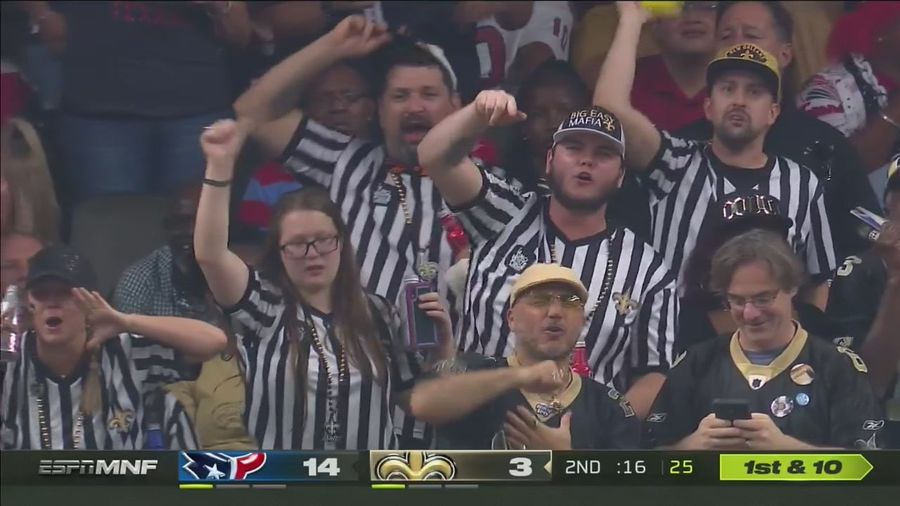 Saints Fans Wear Referee Jerseys To Season Opener In Joke That Makes Very Little Sense