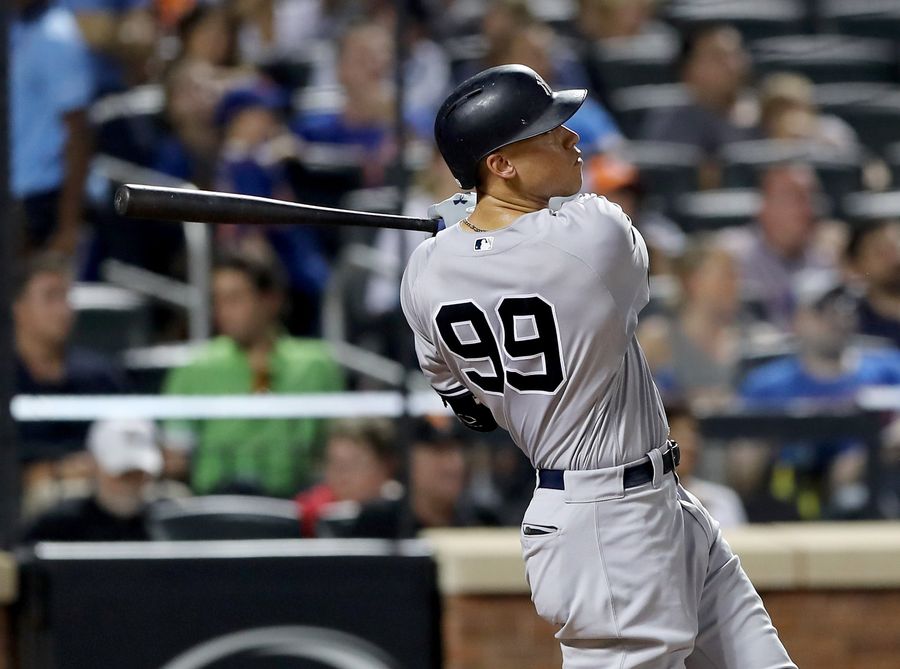Aaron Judge Put A Ball In The Nosebleeds