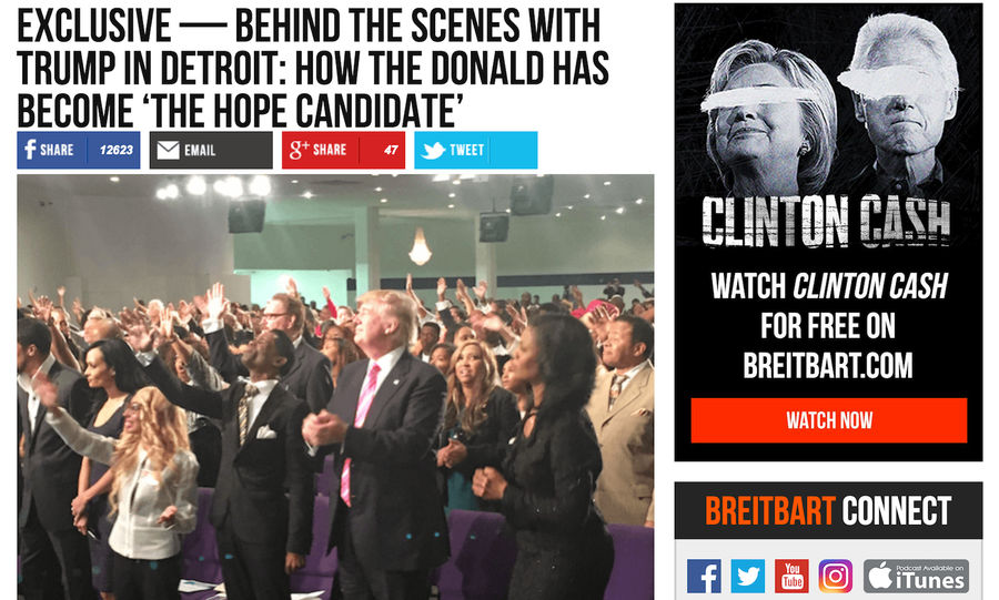 The Most Ludicrous Parts of Breitbart’s Fawning Trump “Exclusive"