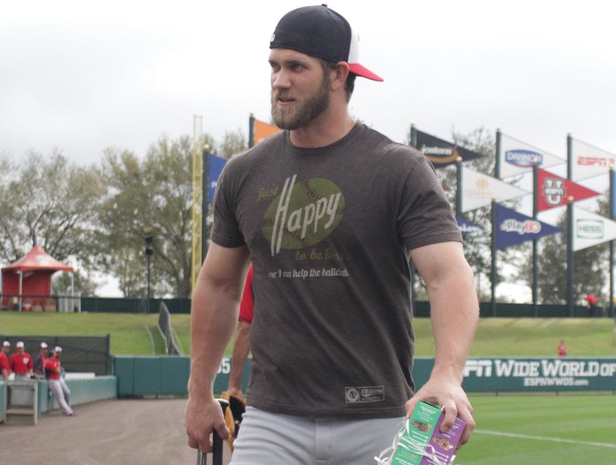 Bryce Harper Is Jacked