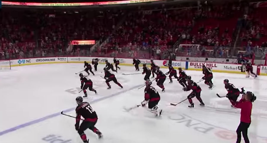 The Hurricanes' Victory Celebration Rules