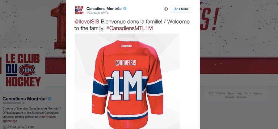 The Canadiens' Automated Twitter Promotion Has Gone Horribly Awry