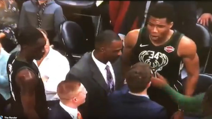 Giannis Antetokounmpo Shouts "I'll Fuck You Up" At Bucks Assistant Coach
