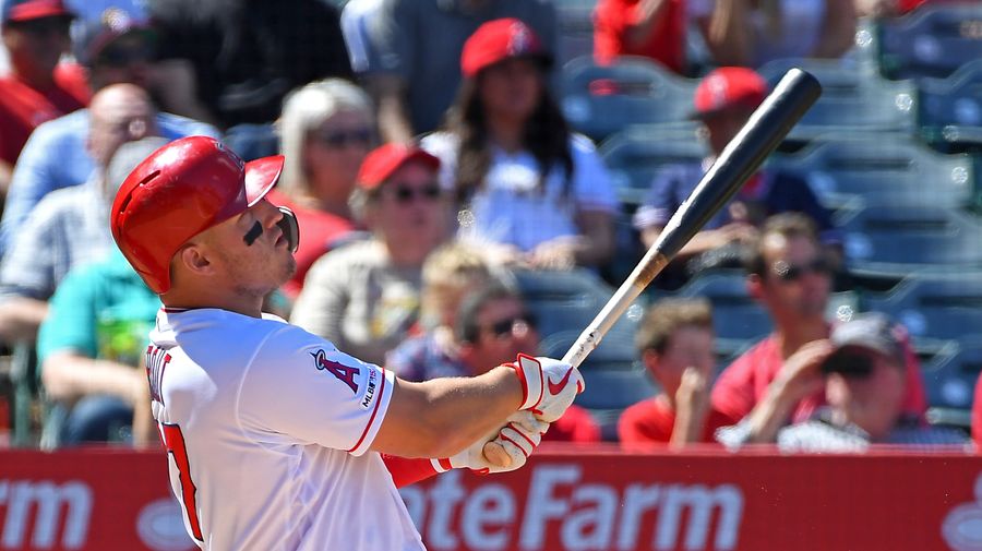 Mike Trout Absolutely Wore Out The Rangers