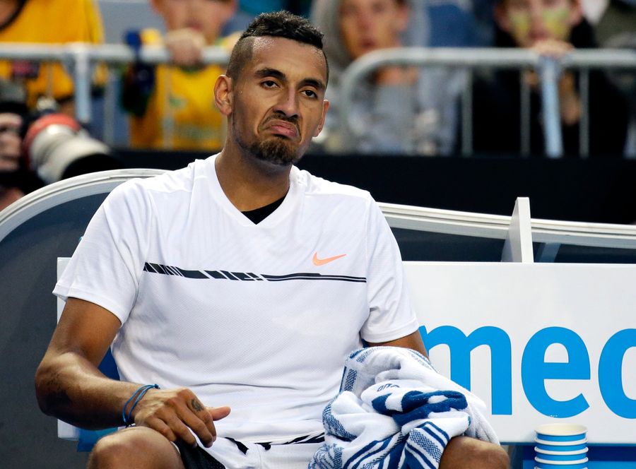 Nick Kyrgios Stopped Giving A Shit And Crashed Out Of The Australian Open