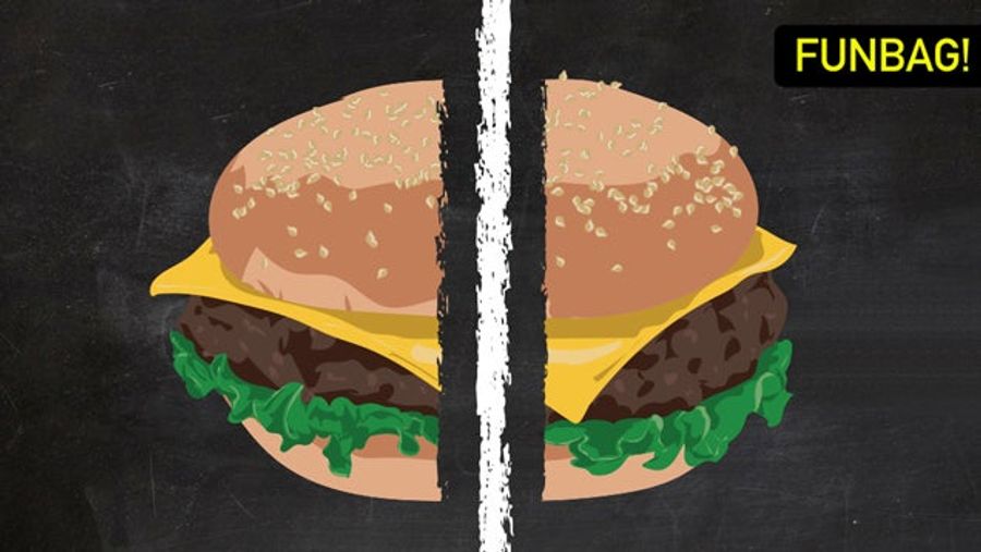 Don't Cut Your Hamburgers In Half