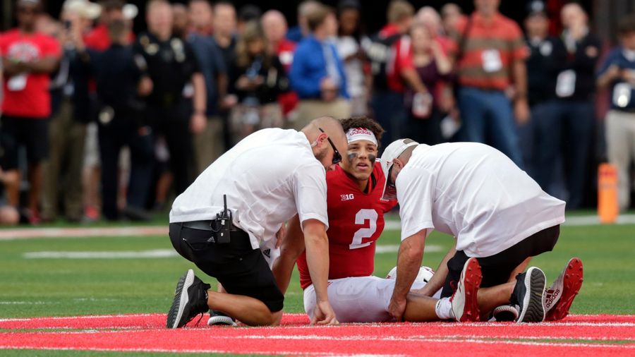 It Sure Looks Like A Colorado Player Twisted The Hell Out Of Adrian Martinez's Leg