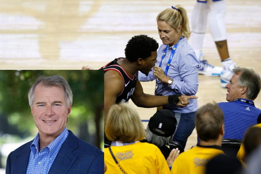 The Old Knob Who Shoved Kyle Lowry Is Warriors Minority Owner Mark Stevens [Update]