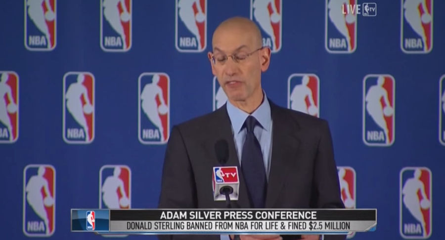 Adam Silver Responds To NBA Union By Writing Random Words