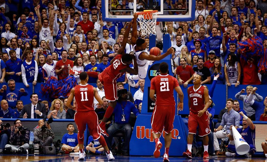 #1 Kansas Knocks Off #2 Oklahoma In 3OT Thriller