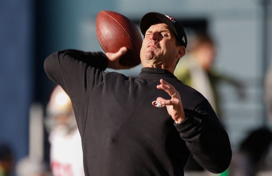 Jim Harbaugh Doesn&#39;t Fuck Around At Laser Tag