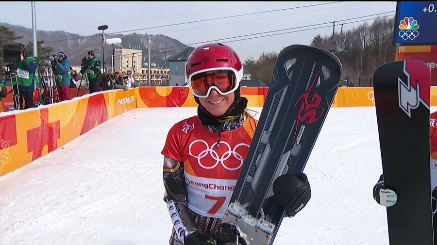 Ester Ledecká Wins Snowboard Parallel Giant Slalom, Is First Winter Olympian To Win Two Different Sports At Same Olympics