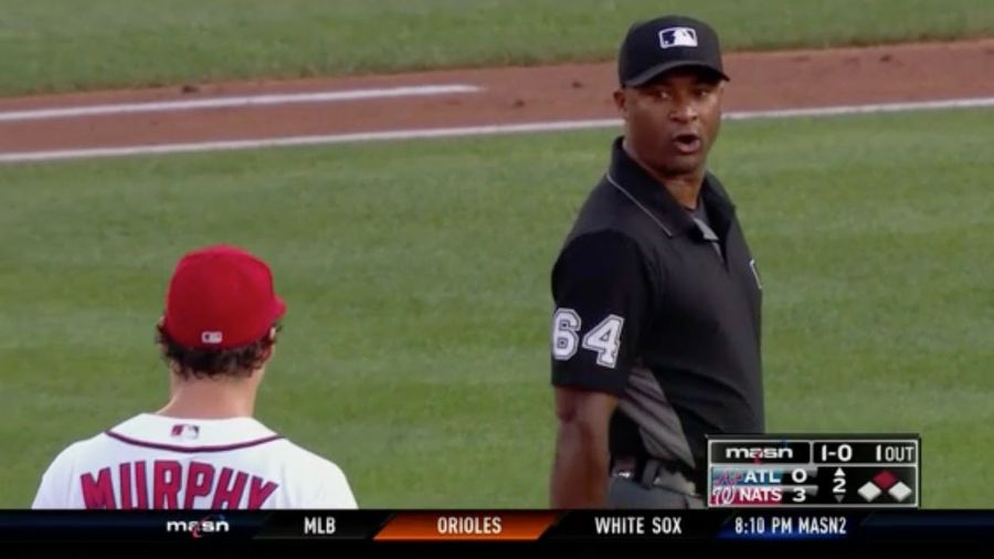 Daniel Murphy Made An Umpire Cussin&#39; Mad
