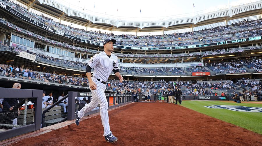 Giancarlo Stanton And His Bum Quad Will Try To Save The Yankees