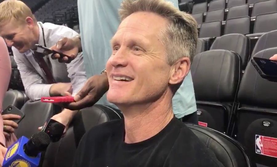 Steve Kerr Accidentally Sent A Tweet Criticizing The NBA Because He Was Foiled By Technology