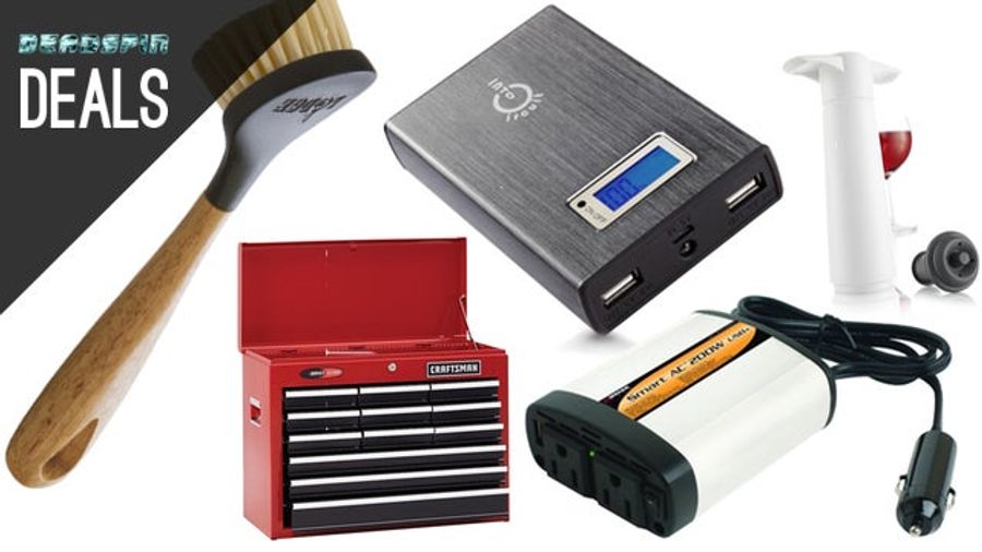 Deals: Vacuum-Sealed Wine, Fireproof Safe, Ryobi Lawn Tools