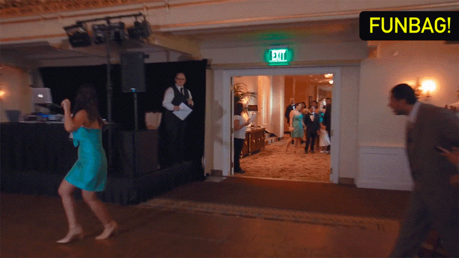 There’s No Good Way To Enter A Wedding Reception