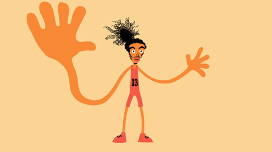 Joakim Noah&#39;s Awkward Brilliance Now Available In Illustrated Gifs