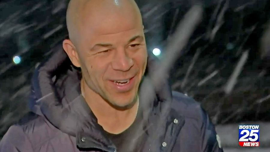 Jarome Iginla is just a regular guy giving his thoughts on the weather
