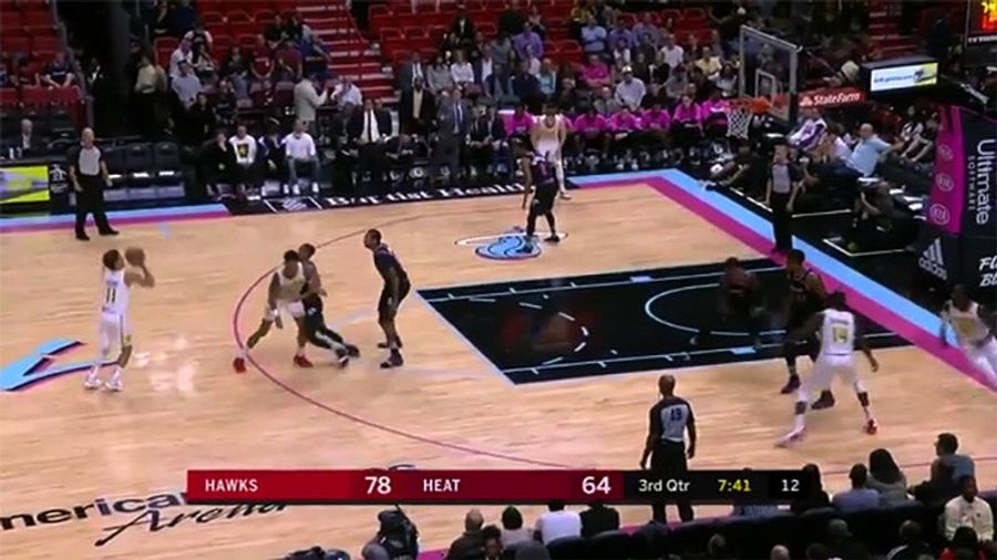 Trae Young Has The Freedom To Chuck These Stupid-Fun Three-Pointers From The Logo