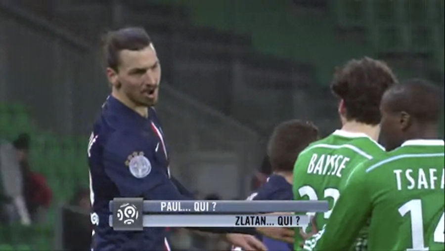 Zlatan Ibrahimović Doesn't Even Know Who You Are, Bro