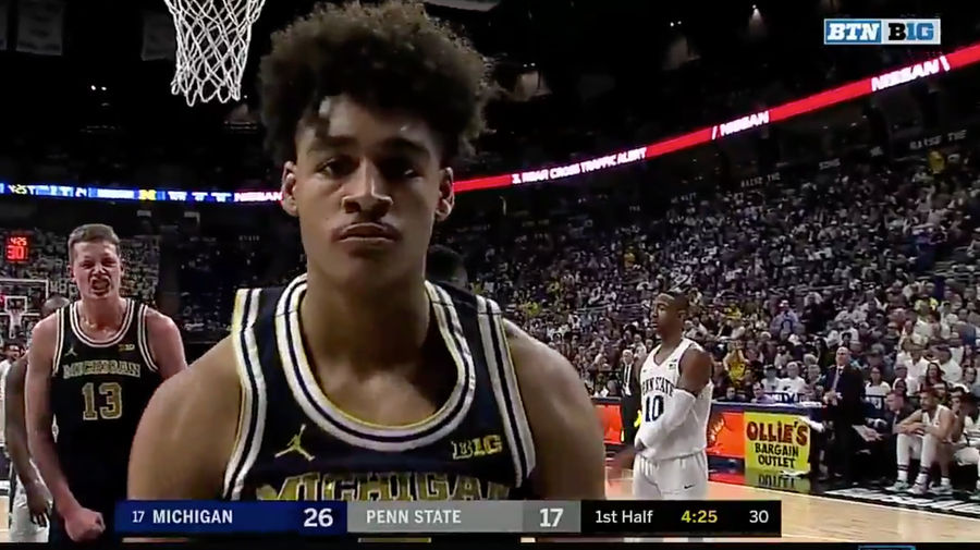 Michigan's Jordan Poole Is A Badass Freshman Dunk Hound